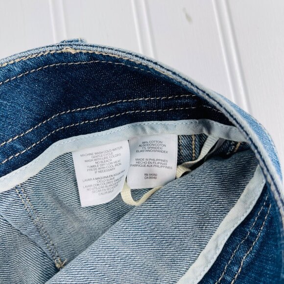 Jones‎ New York Sport Stretch Denim Cargo Skirt Size 8 Y2k - Picture 3 of 5